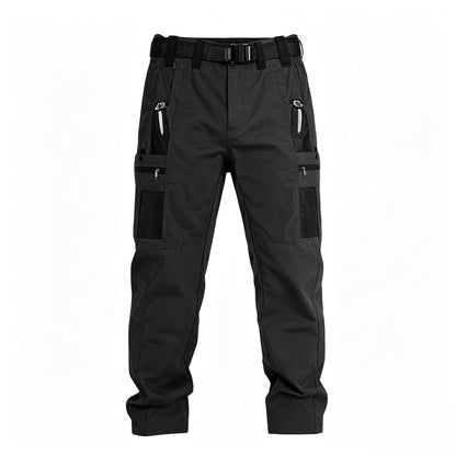 Men's Solid Color Waterproof Tactical Work Pants