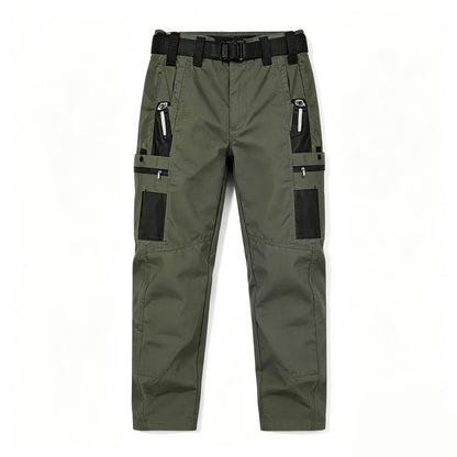 Men's Solid Color Waterproof Tactical Work Pants