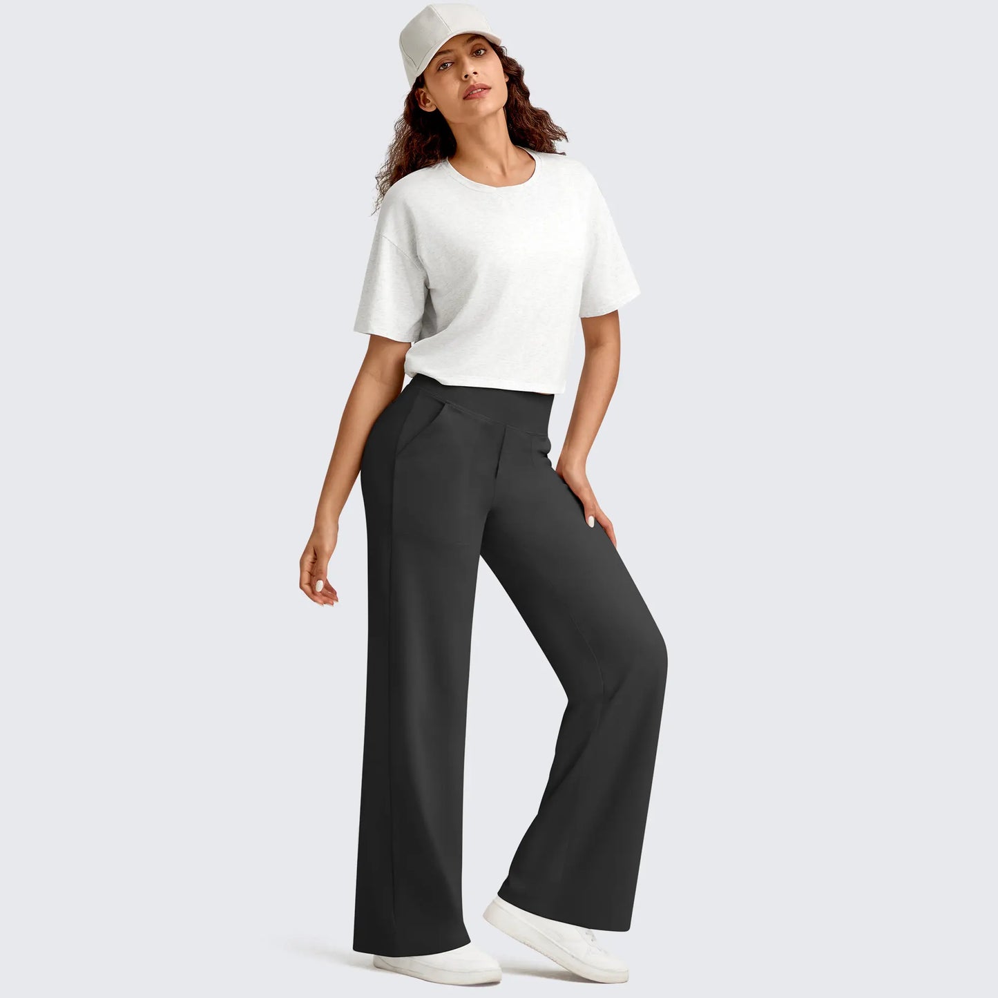⚡FINAL SALE 🔥Loose Casual Yoga Sweat pants for Women